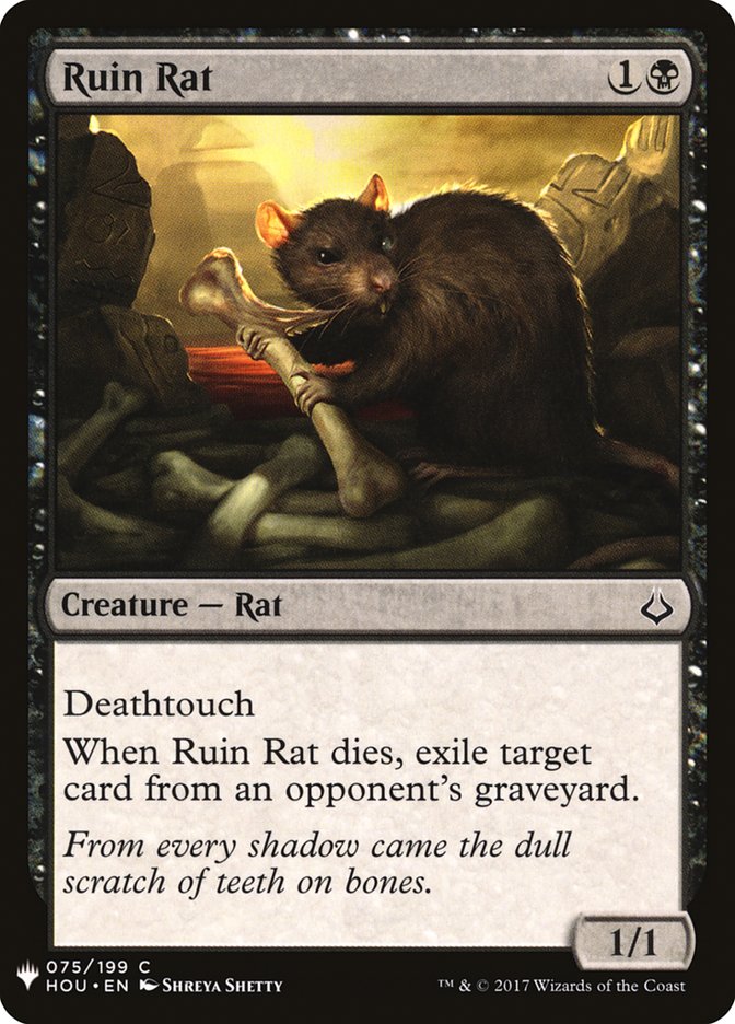 Ruin Rat [Mystery Booster] | Card Merchant Takapuna