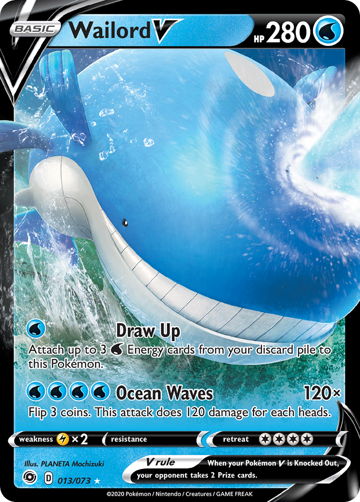 Wailord V (013/073) [Sword & Shield: Champion's Path] | Card Merchant Takapuna