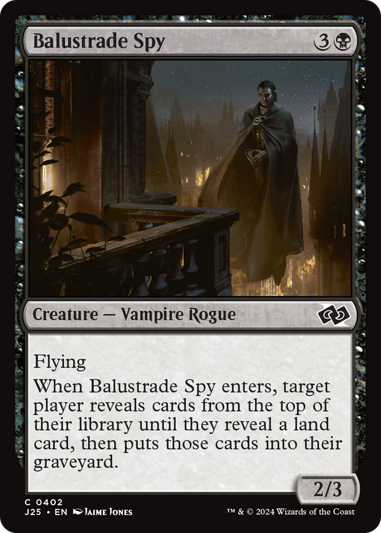 Balustrade Spy [Foundations Jumpstart] | Card Merchant Takapuna