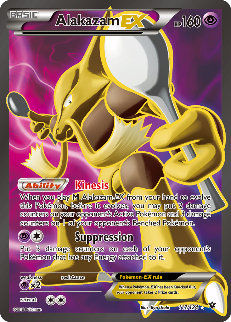 Alakazam EX (117/124) [XY: Fates Collide] | Card Merchant Takapuna