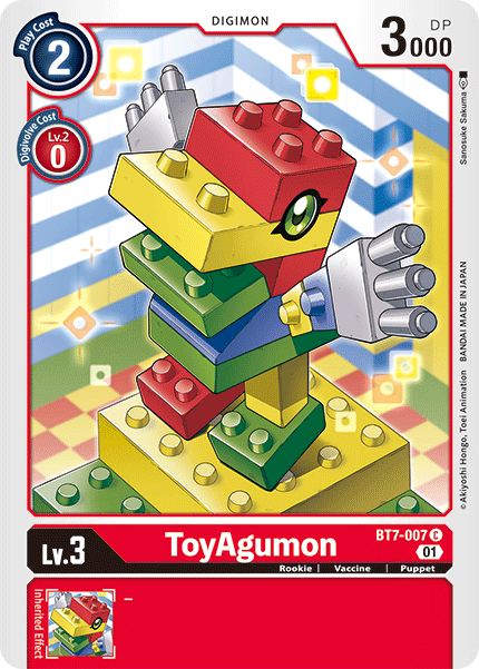 ToyAgumon [BT7-007] [Next Adventure] | Card Merchant Takapuna