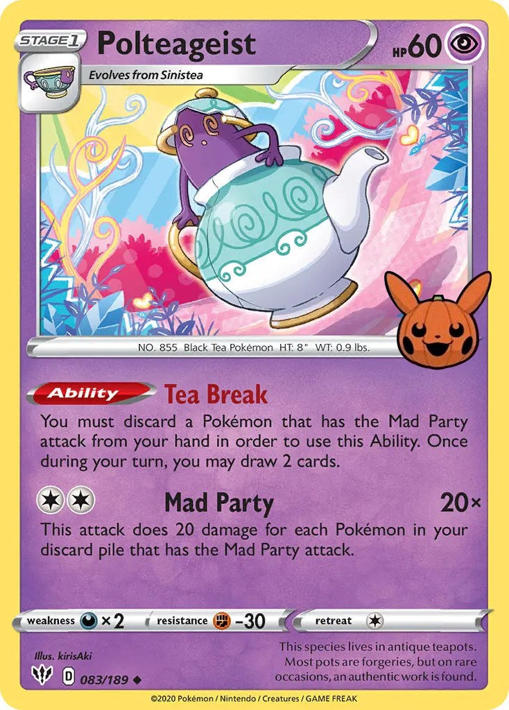 Polteageist (083/189) [Trick or Trade] | Card Merchant Takapuna