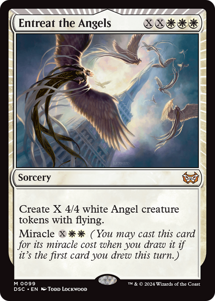 Entreat the Angels [Duskmourn: House of Horror Commander] | Card Merchant Takapuna