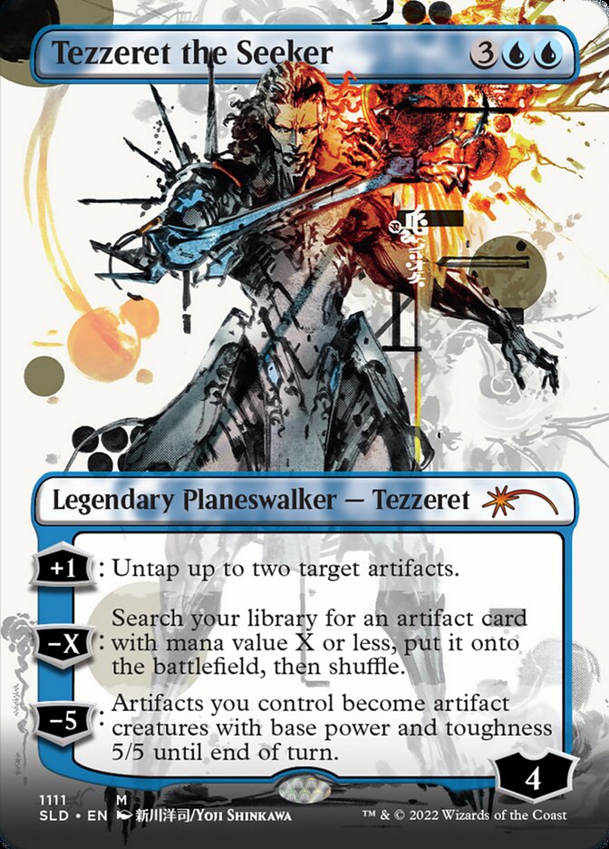 Tezzeret the Seeker (Borderless) [Secret Lair Drop Series] | Card Merchant Takapuna