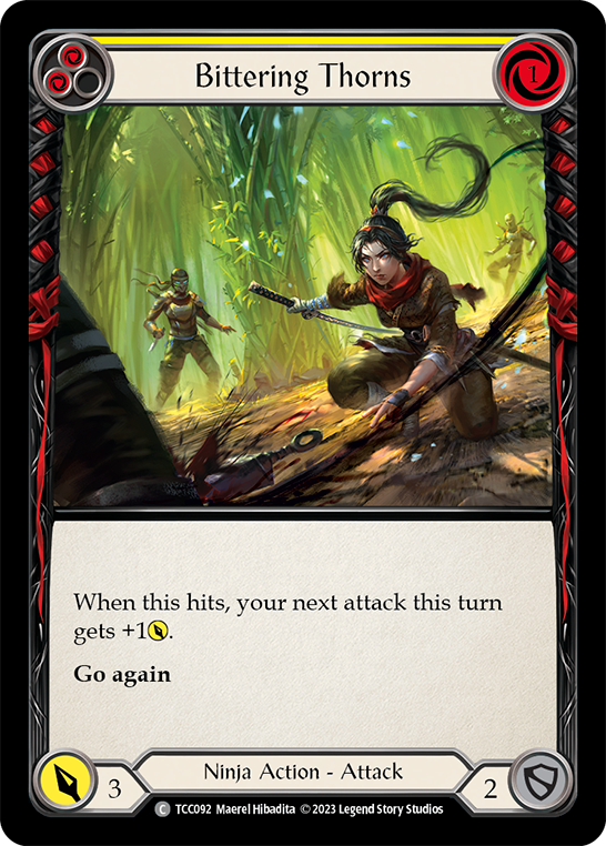 Bittering Thorns (Yellow) [TCC092] (Round the Table: TCC x LSS) | Card Merchant Takapuna