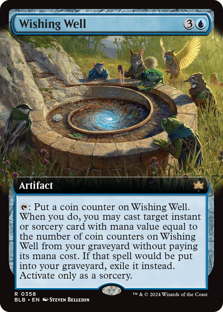 Wishing Well (Extended Art) [Bloomburrow] | Card Merchant Takapuna