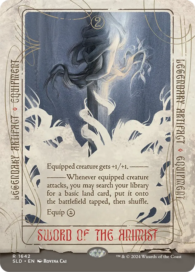 Sword of the Animist [Secret Lair Drop Series] | Card Merchant Takapuna