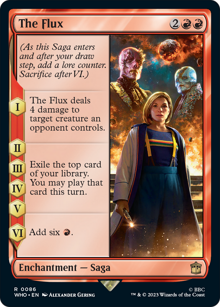 The Flux [Doctor Who] | Card Merchant Takapuna