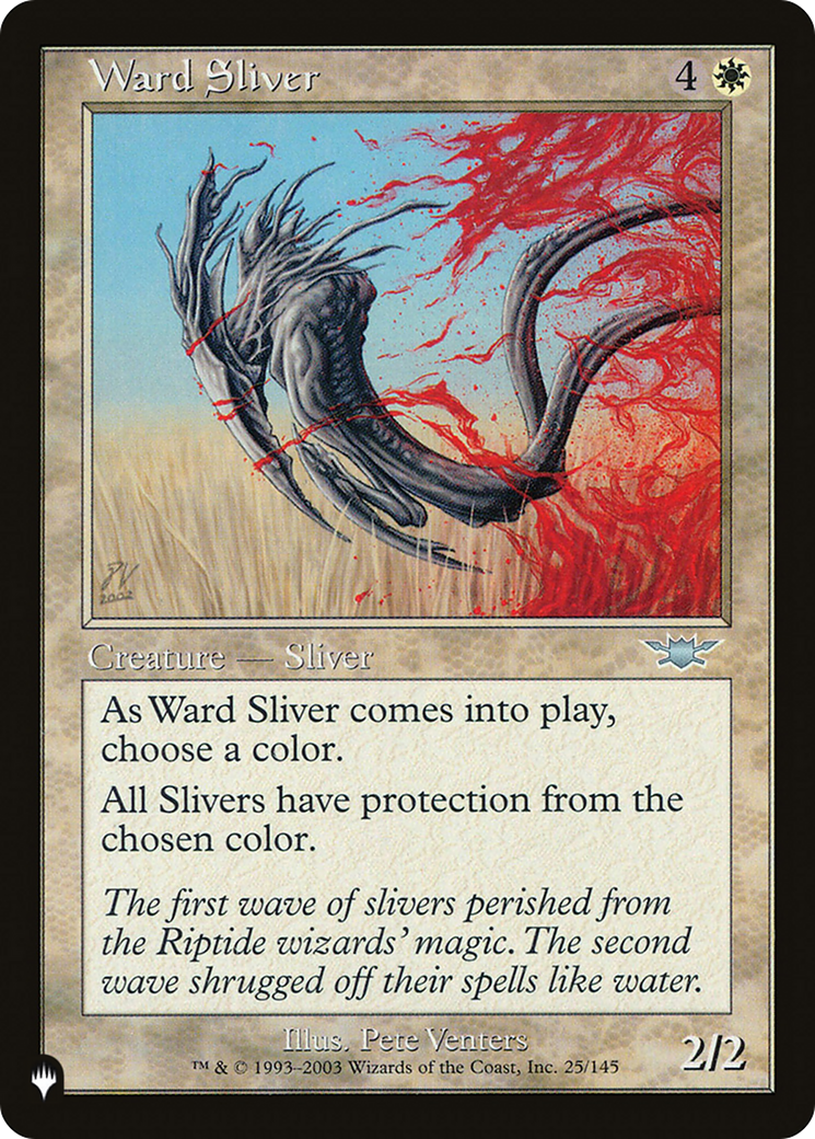 Ward Sliver [The List Reprints] | Card Merchant Takapuna