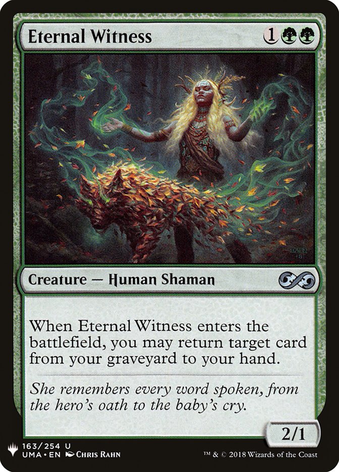 Eternal Witness [Mystery Booster] | Card Merchant Takapuna