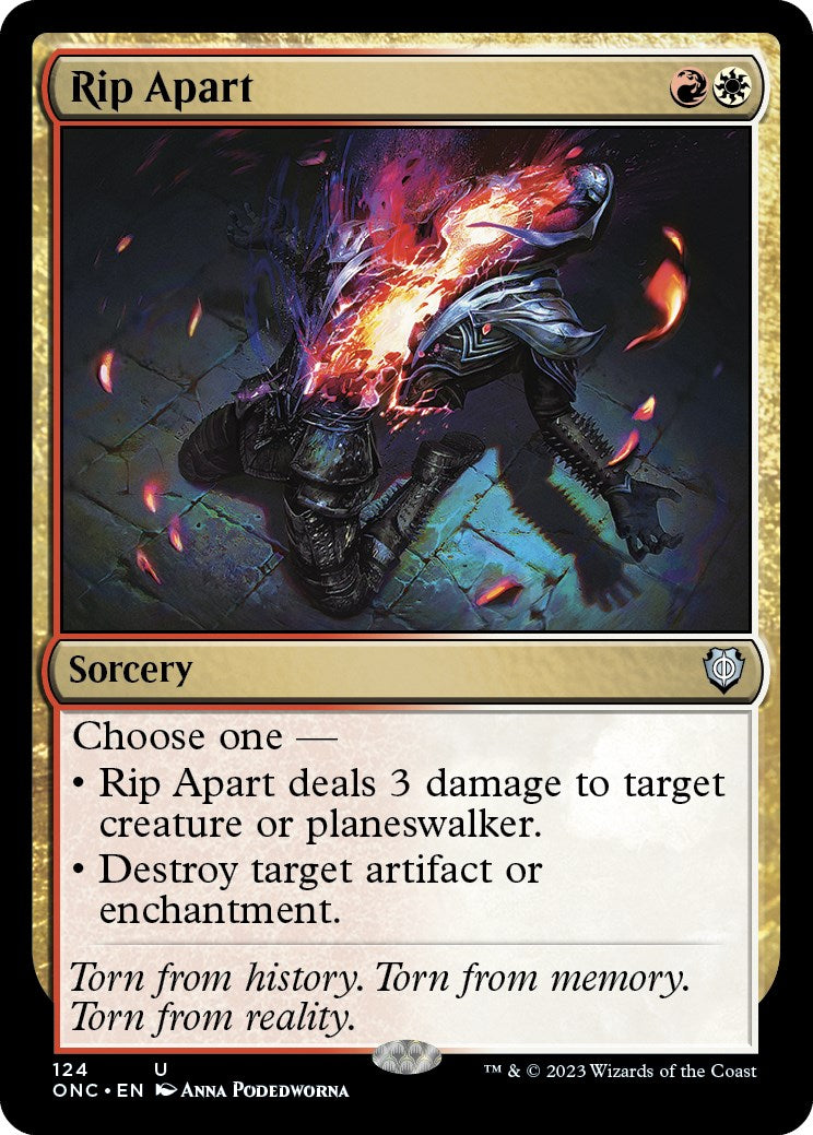 Rip Apart [Phyrexia: All Will Be One Commander] | Card Merchant Takapuna