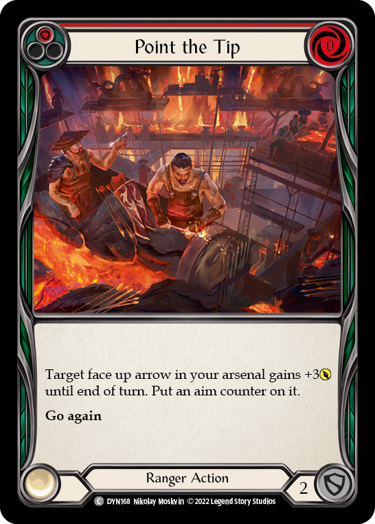 Point the Tip (Red) [DYN168] (Dynasty) | Card Merchant Takapuna