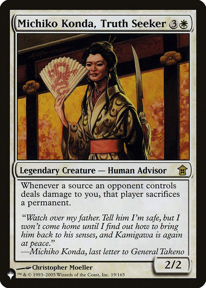 Michiko Konda, Truth Seeker [The List] | Card Merchant Takapuna