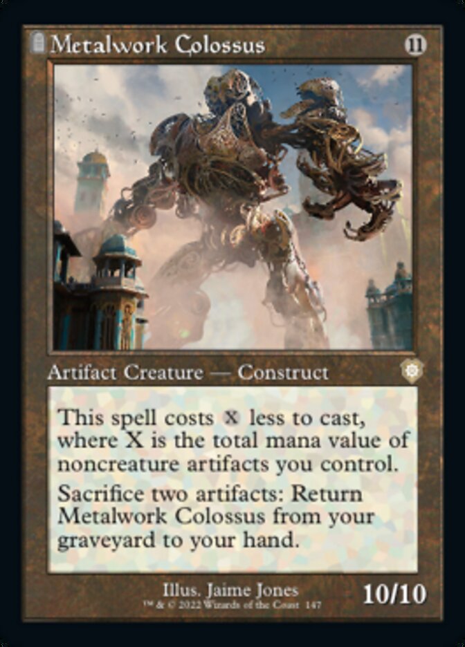 Metalwork Colossus (Retro) [The Brothers' War Commander] | Card Merchant Takapuna