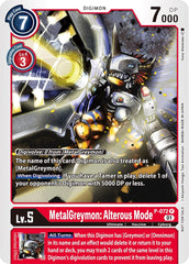 MetalGreymon: Alterous Mode [P-072] (Update Pack) [Promotional Cards] | Card Merchant Takapuna