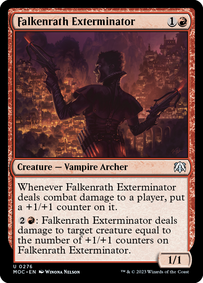 Falkenrath Exterminator [March of the Machine Commander] | Card Merchant Takapuna