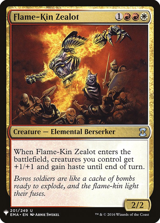 Flame-Kin Zealot [Mystery Booster] | Card Merchant Takapuna