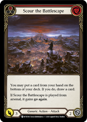 Scour the Battlescape (Red) [U-WTR194] (Welcome to Rathe Unlimited)  Unlimited Normal | Card Merchant Takapuna