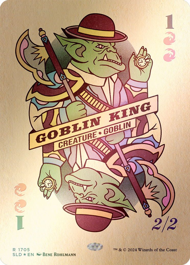 Goblin King (1705) (Rainbow Foil) [Secret Lair Drop Series] | Card Merchant Takapuna