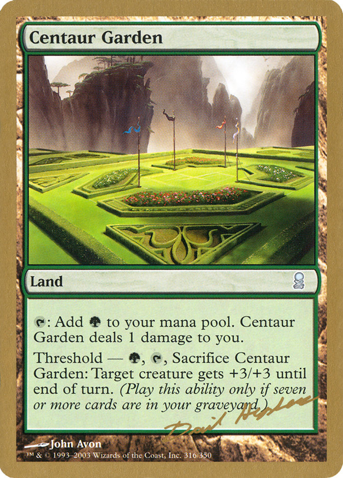 Centaur Garden (Dave Humpherys) [World Championship Decks 2003] | Card Merchant Takapuna