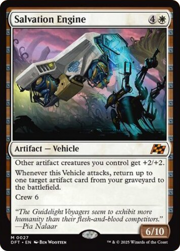 Salvation Engine [Aetherdrift] | Card Merchant Takapuna