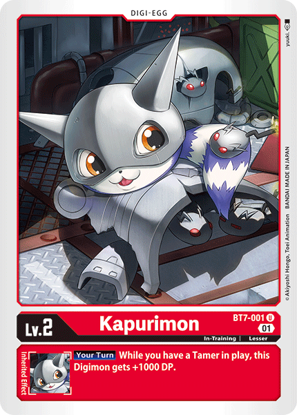 Kapurimon [BT7-001] [Next Adventure] | Card Merchant Takapuna