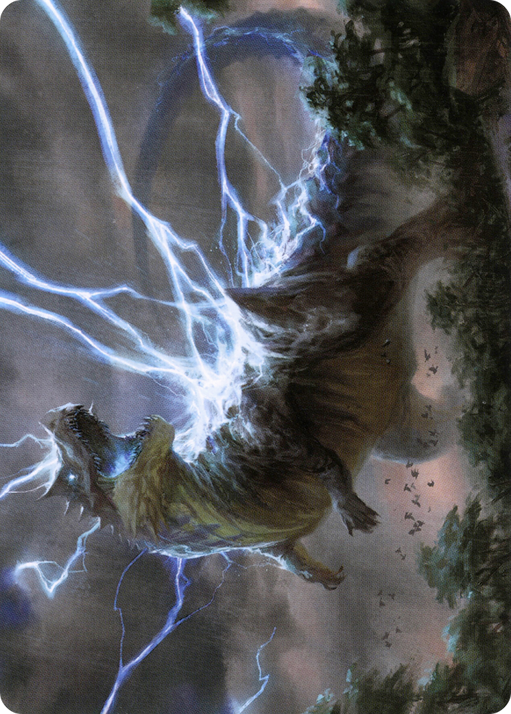 Thrasta, Tempest's Roar Art Card (41) [Modern Horizons 2 Art Series] | Card Merchant Takapuna