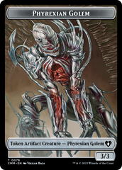 Phyrexian Golem // Ox Double-Sided Token [Commander Masters Tokens] | Card Merchant Takapuna