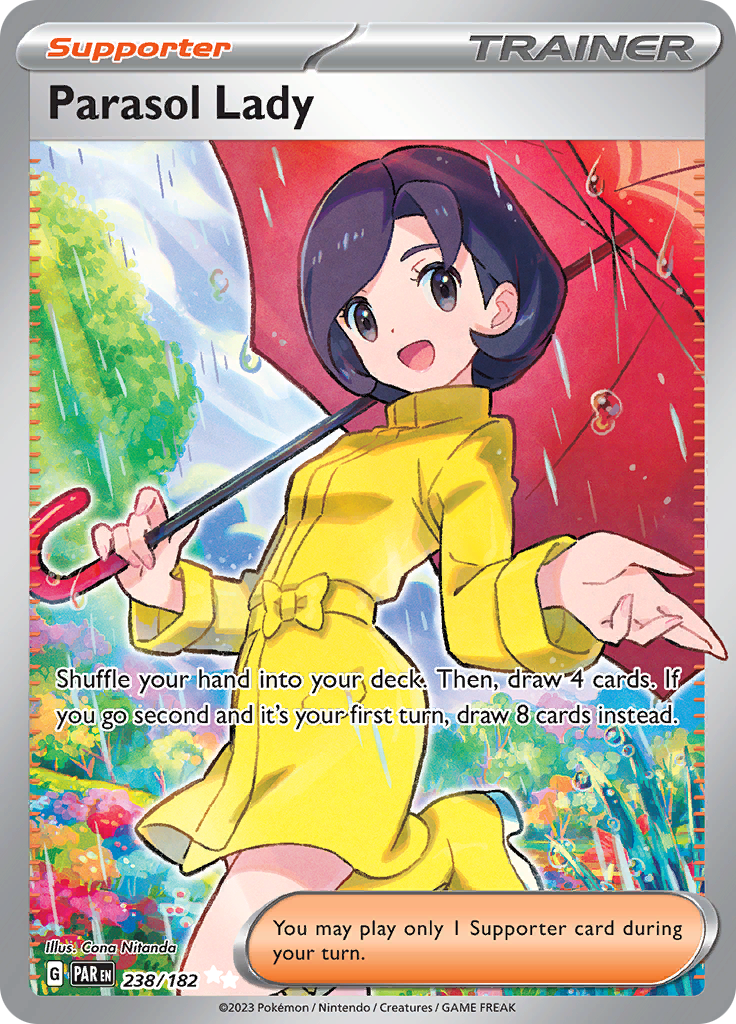 Parasol Lady (238/182) [Scarlet & Violet: Paradox Rift] | Card Merchant Takapuna