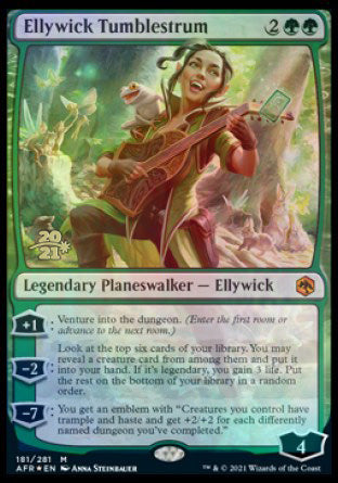 Ellywick Tumblestrum [Dungeons & Dragons: Adventures in the Forgotten Realms Prerelease Promos] | Card Merchant Takapuna