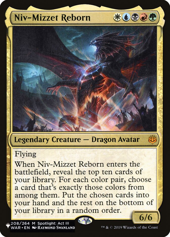 Niv-Mizzet Reborn [The List] | Card Merchant Takapuna