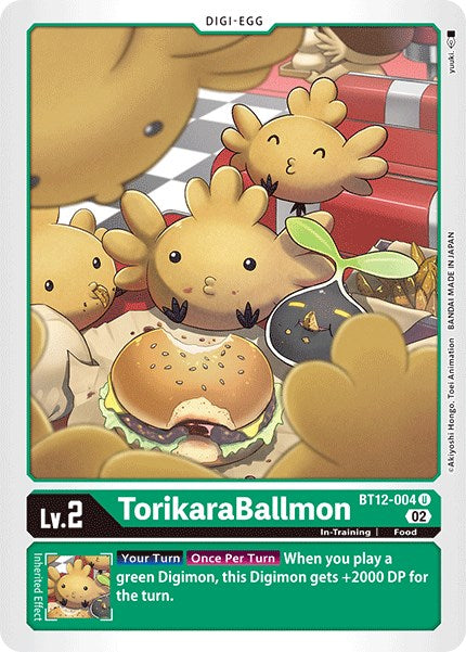 TorikaraBallmon [BT12-004] [Across Time] | Card Merchant Takapuna