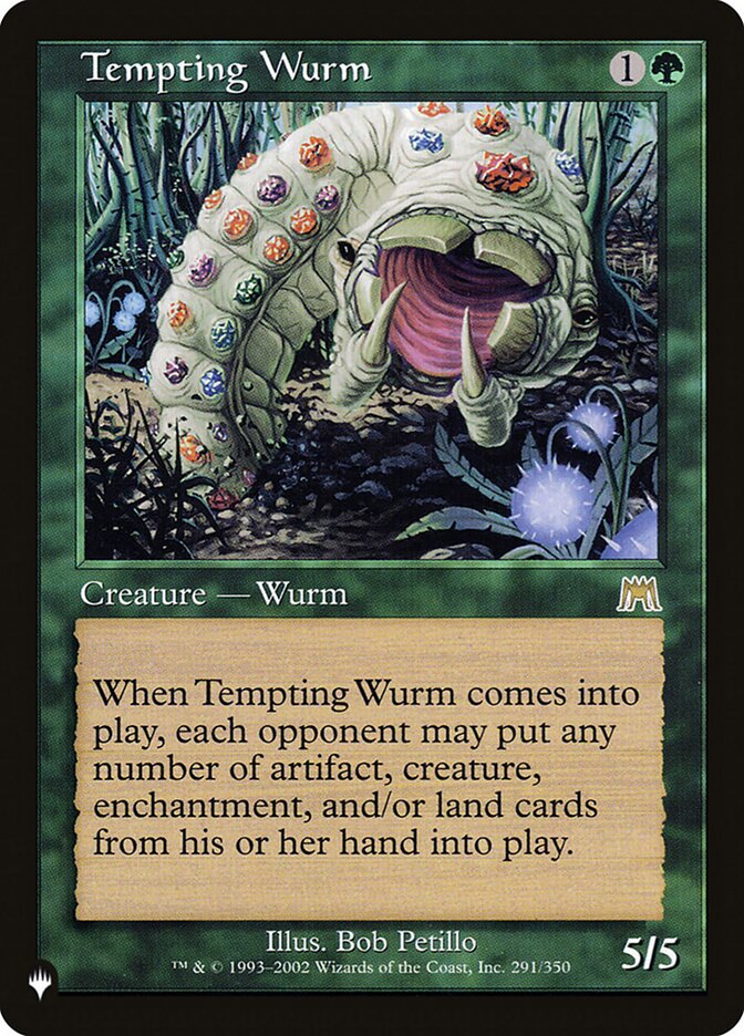 Tempting Wurm [The List] | Card Merchant Takapuna