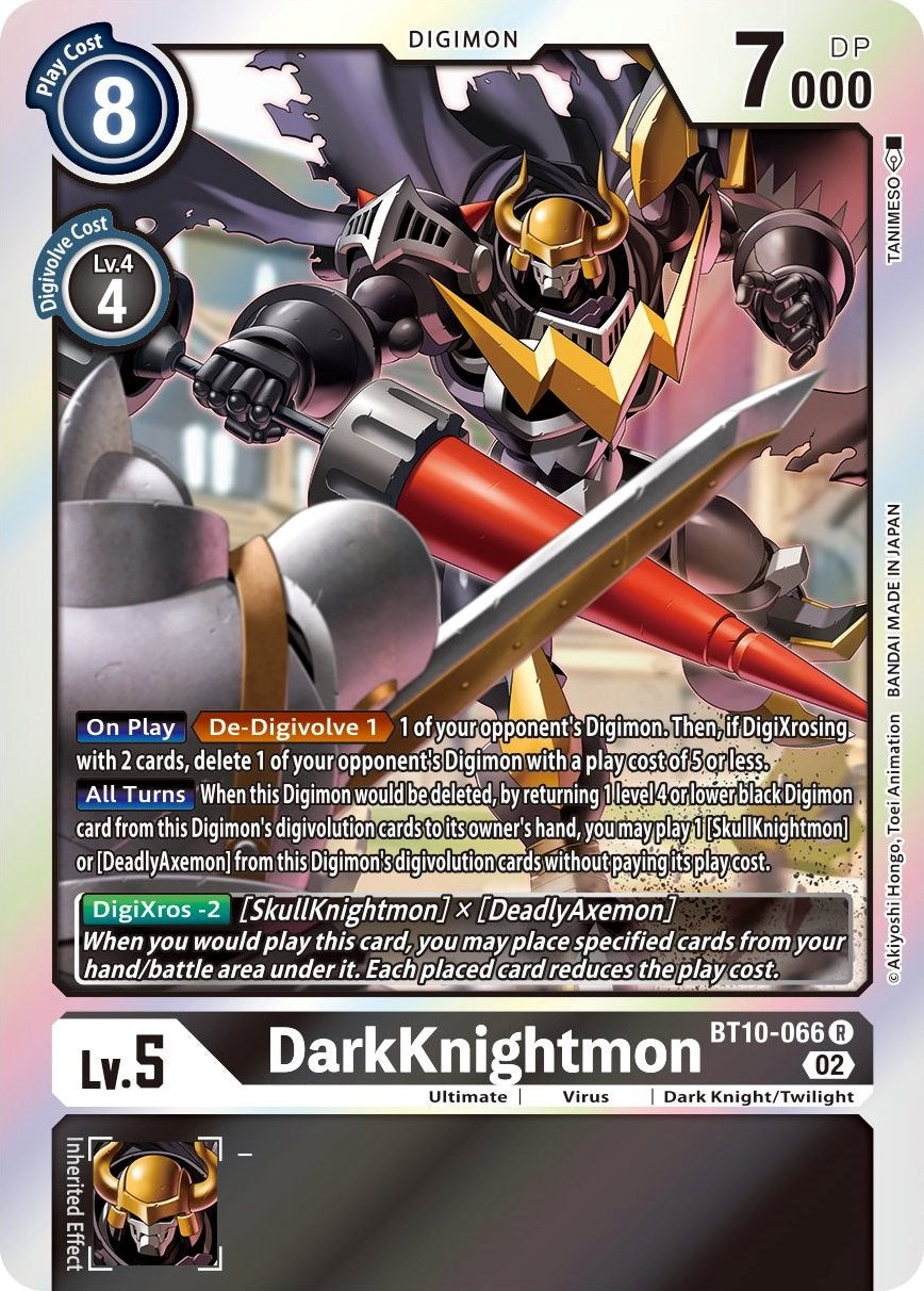 DarkKnightmon [BT10-066] [Xros Encounter] | Card Merchant Takapuna