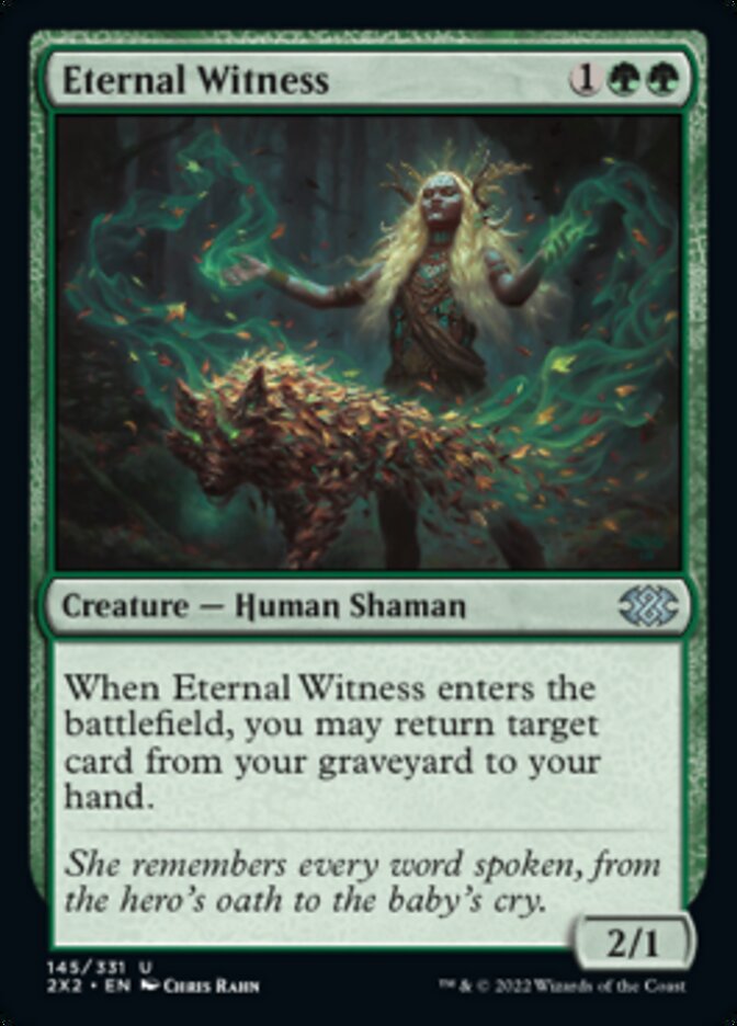 Eternal Witness [Double Masters 2022] | Card Merchant Takapuna