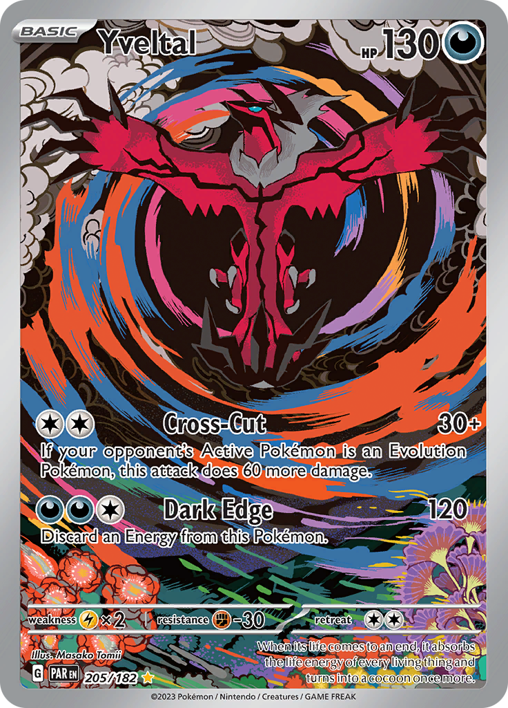 Yveltal (205/182) [Scarlet & Violet: Paradox Rift] | Card Merchant Takapuna