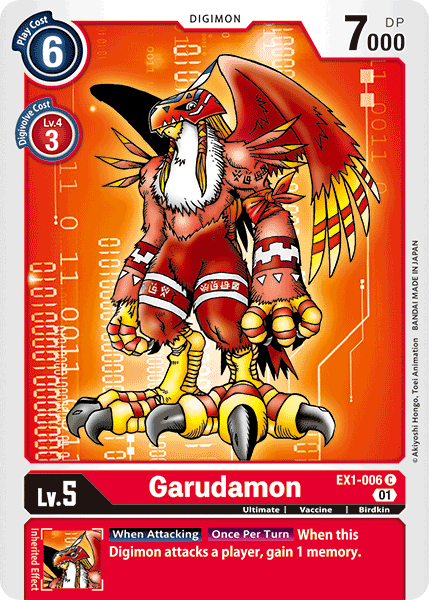 Garudamon [EX1-006] [Classic Collection] | Card Merchant Takapuna