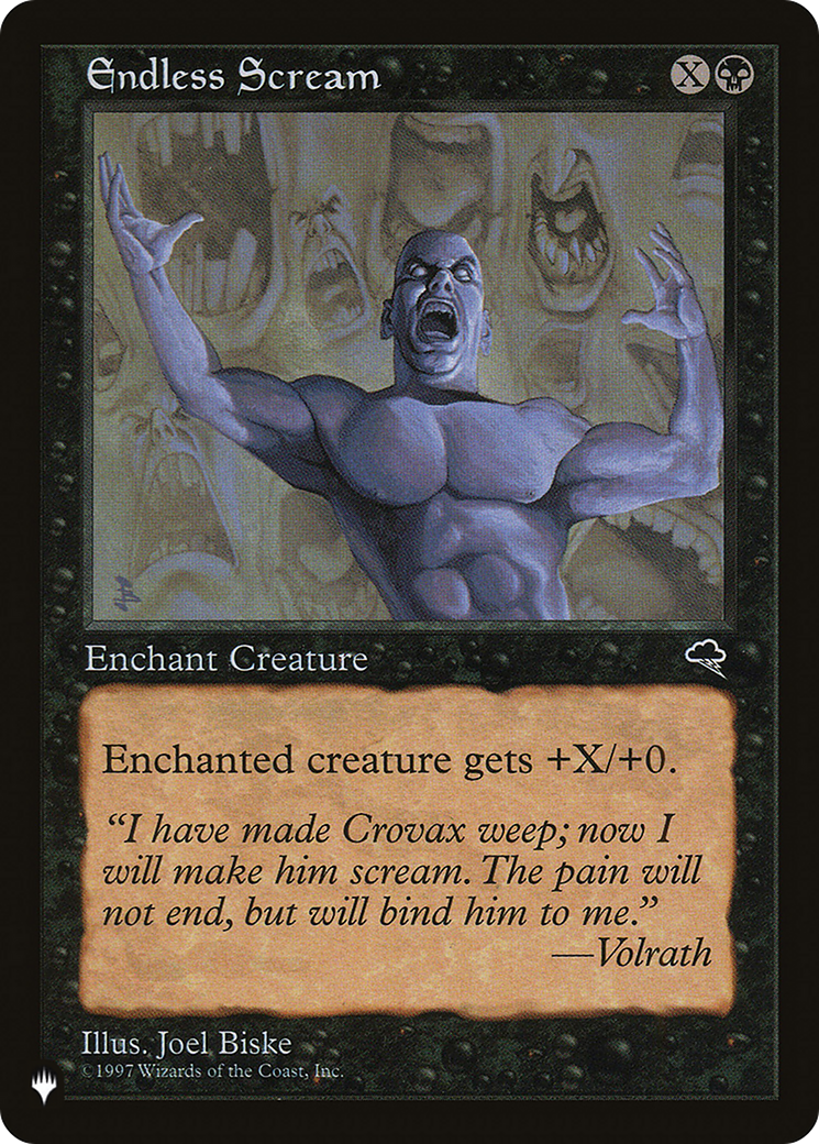 Endless Scream [The List] | Card Merchant Takapuna