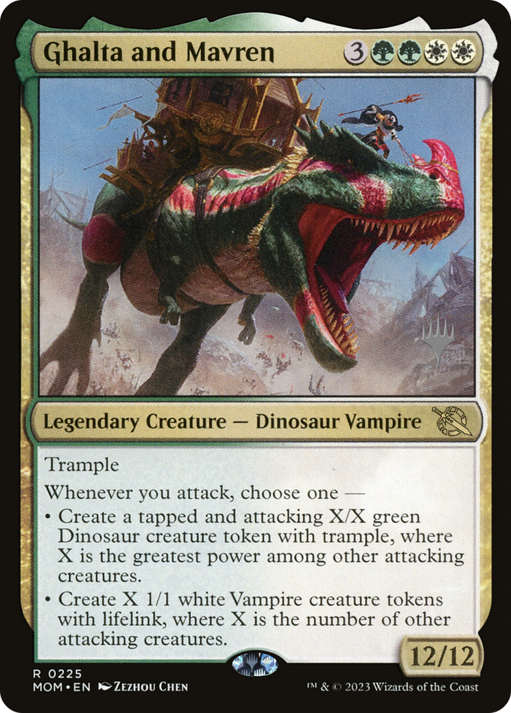 Ghalta and Mavren (Promo Pack) [March of the Machine Promos] | Card Merchant Takapuna