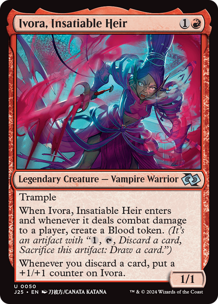 Ivora, Insatiable Heir [Foundations Jumpstart] | Card Merchant Takapuna