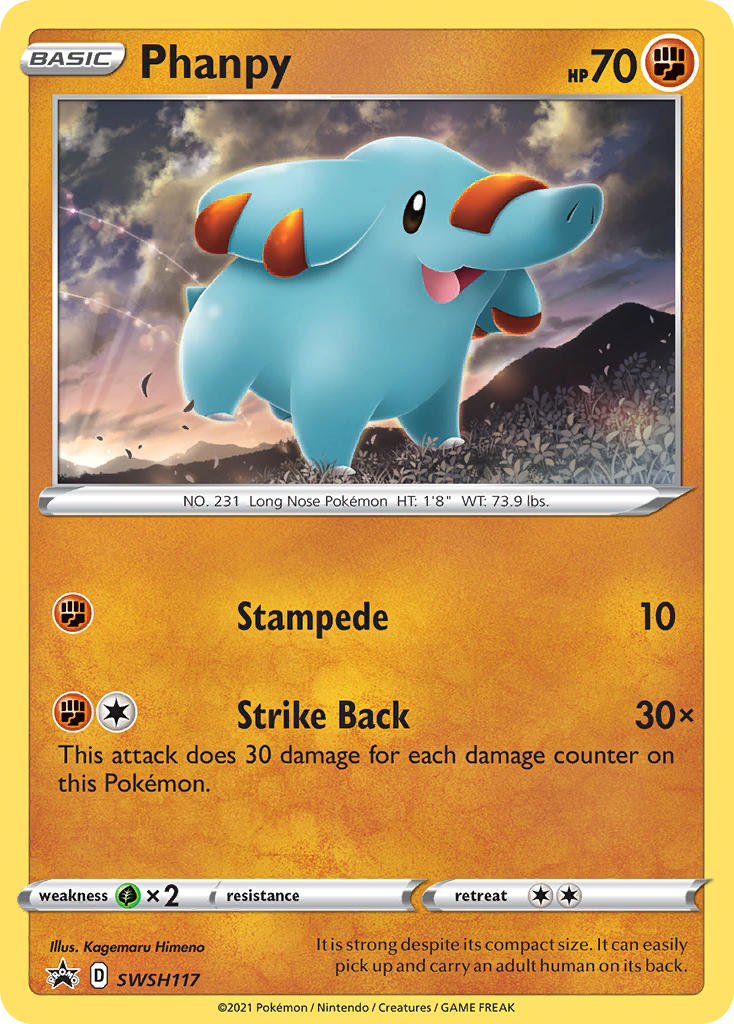 Phanpy (SWSH117) [Sword & Shield: Black Star Promos] | Card Merchant Takapuna