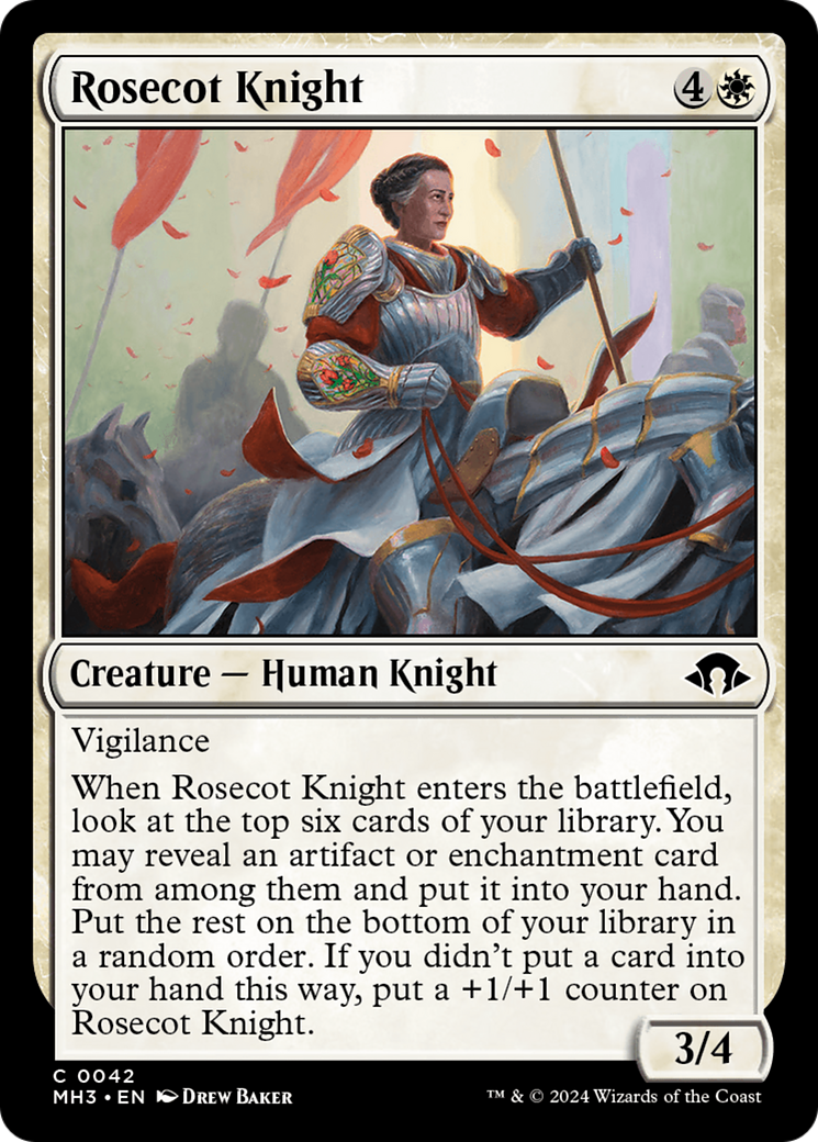 Rosecot Knight [Modern Horizons 3] | Card Merchant Takapuna