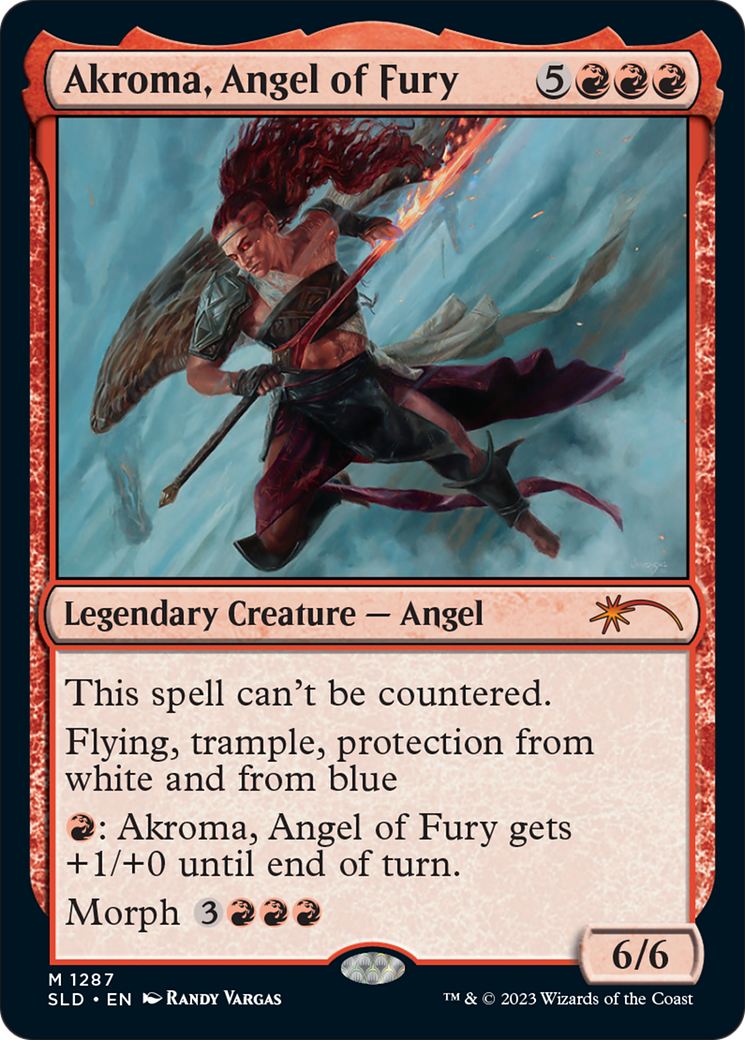 Akroma, Angel of Fury [Secret Lair Drop Series] | Card Merchant Takapuna