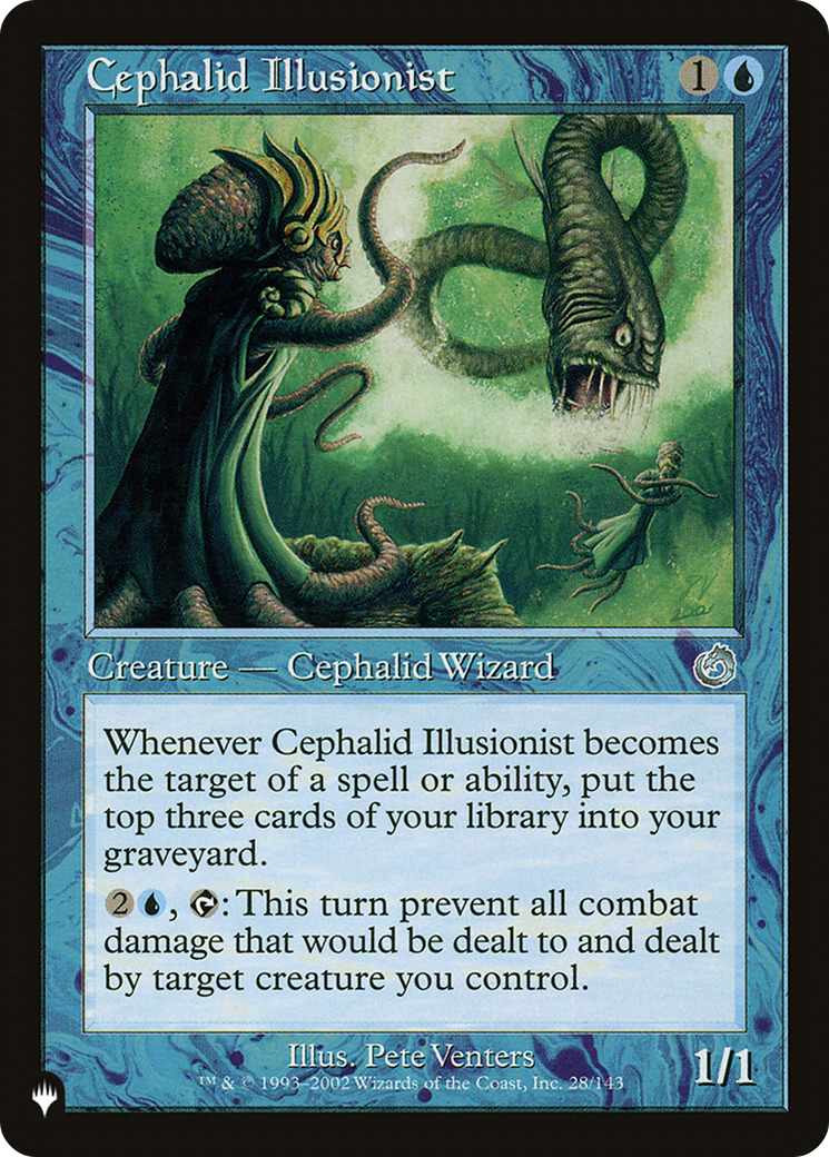 Cephalid Illusionist [The List] | Card Merchant Takapuna