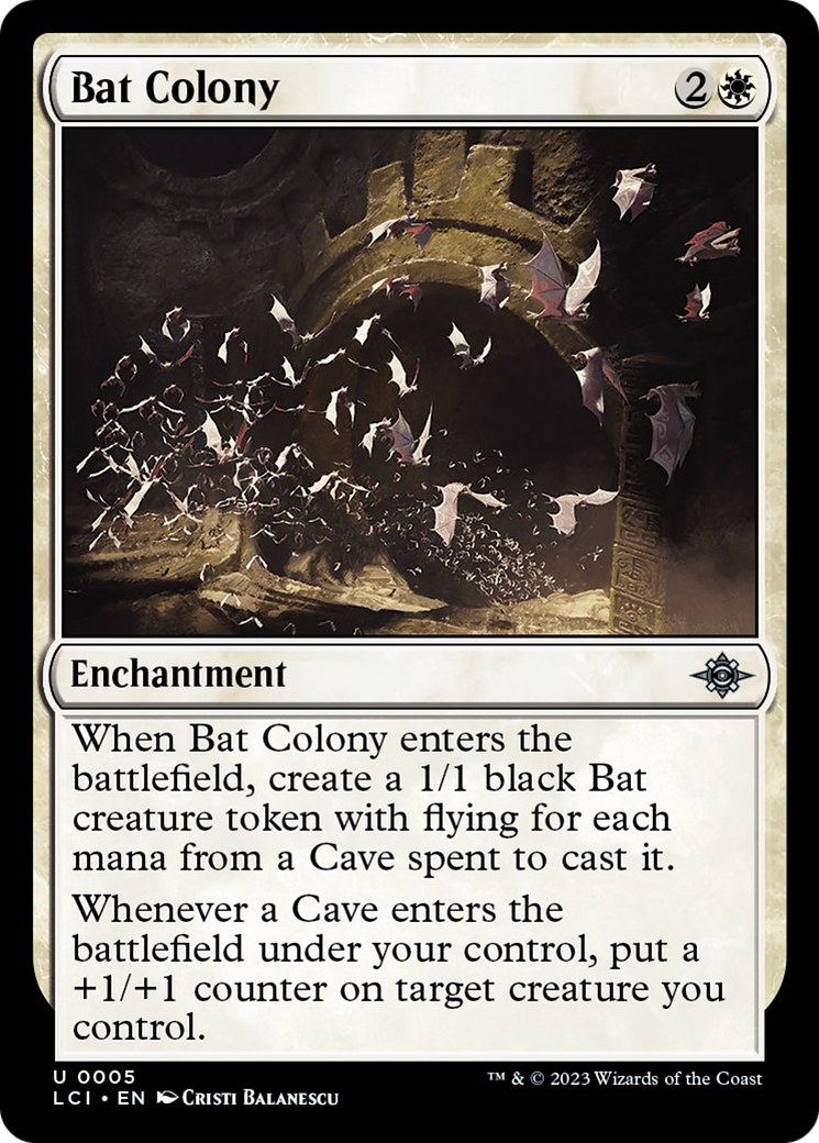 Bat Colony [The Lost Caverns of Ixalan] | Card Merchant Takapuna