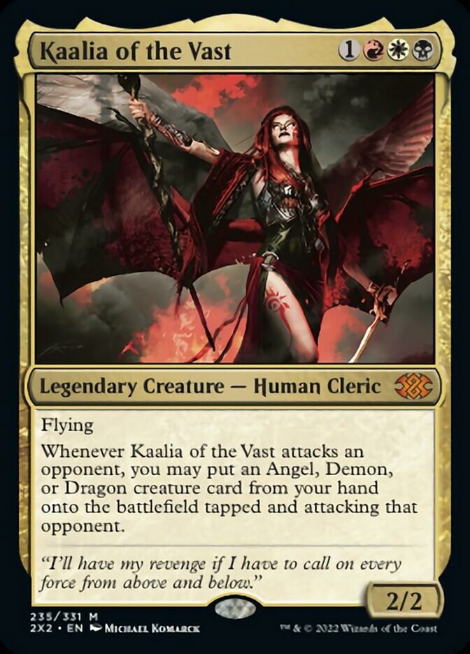 Kaalia of the Vast [Double Masters 2022] | Card Merchant Takapuna