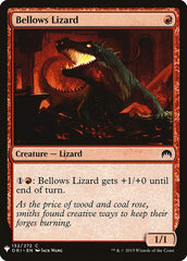 Bellows Lizard [Mystery Booster] | Card Merchant Takapuna