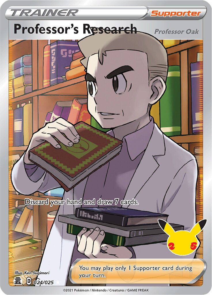 Professor's Research (024/025) [Celebrations: 25th Anniversary] | Card Merchant Takapuna