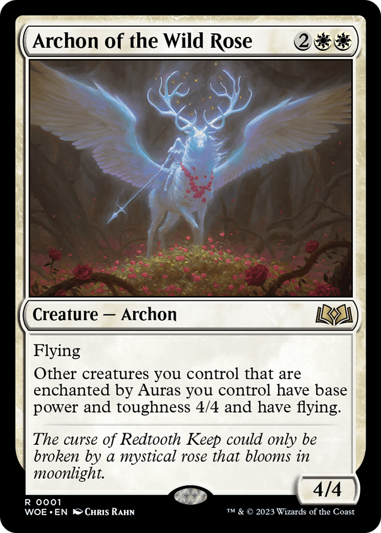 Archon of the Wild Rose [Wilds of Eldraine] | Card Merchant Takapuna