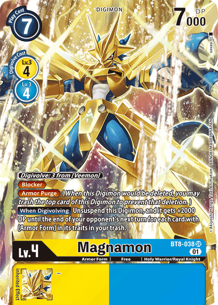 Magnamon [BT8-038] (Alternate Art) [New Awakening] | Card Merchant Takapuna